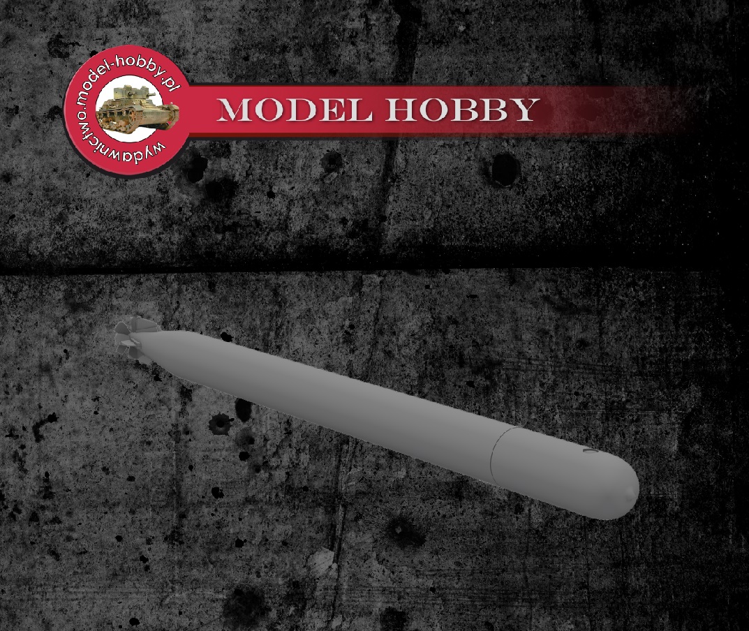 Flota Japonii - Torpeda 610 mm Type 93 (1933 Model 1) (3 szt.)